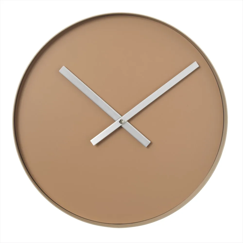 Rim väggklocka, Indian tan blomus