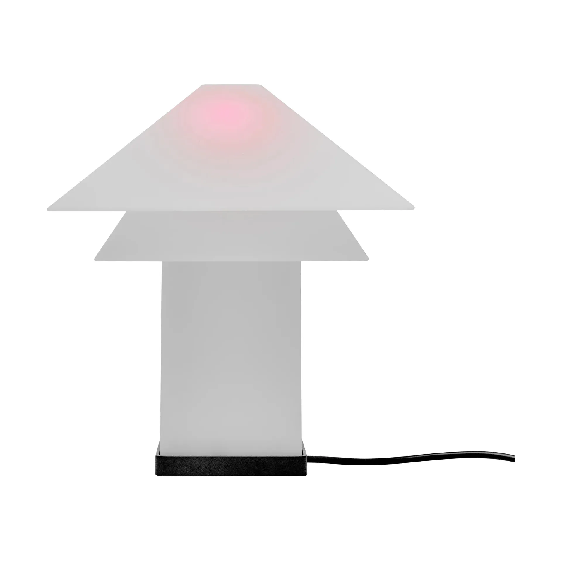 Sanaka bordslampa portabel, White blomus
