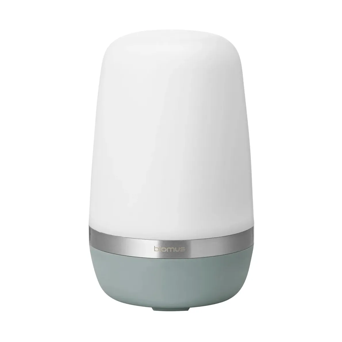 Spirit portabel LED-lampa M 15 cm, Pine gray blomus