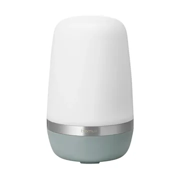 Spirit portabel LED-lampa M 15 cm - Pine gray - blomus