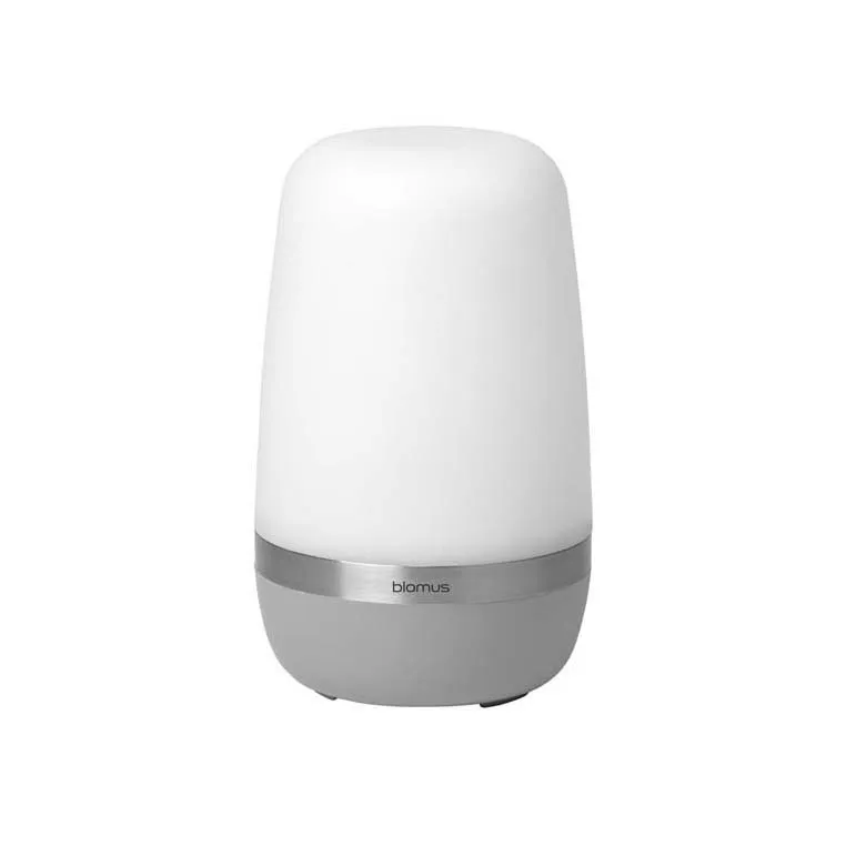 Spirit portabel LED-lampa M 15 cm, Platinum gray (grå) blomus