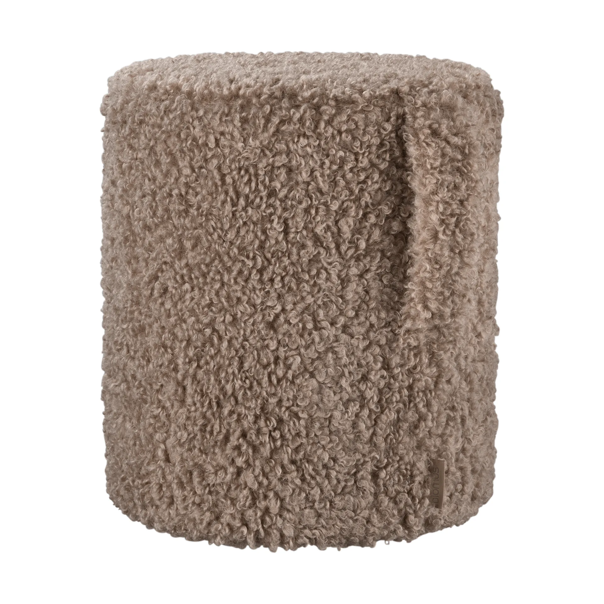 Teddy sittpuff, Fungi (brun), Ø35x40 cm blomus