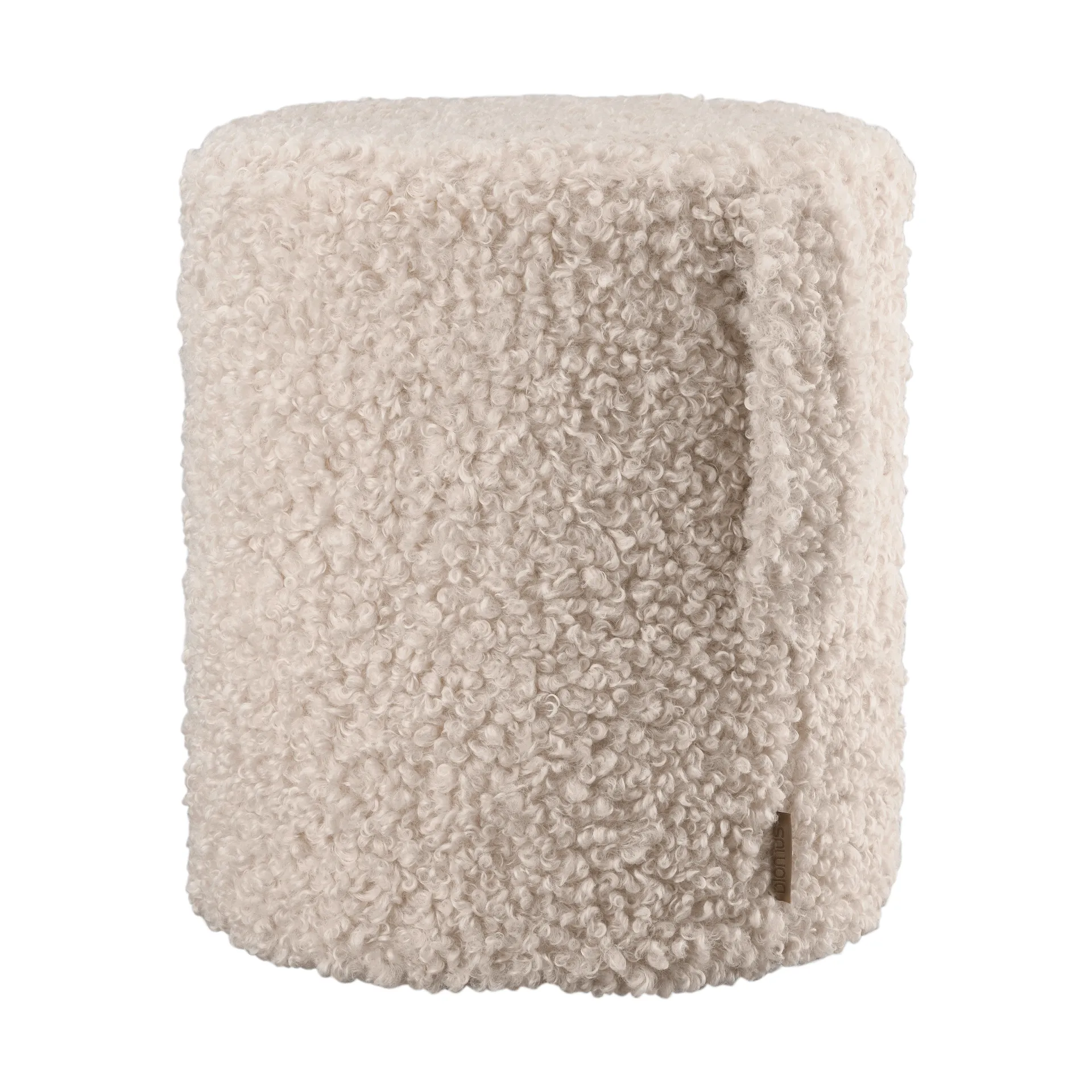 Teddy sittpuff, Moonbeam (beige), Ø35x40 cm blomus