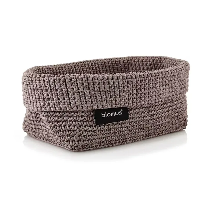 Tela textilkorg L 12x20 cm - Taupe - blomus