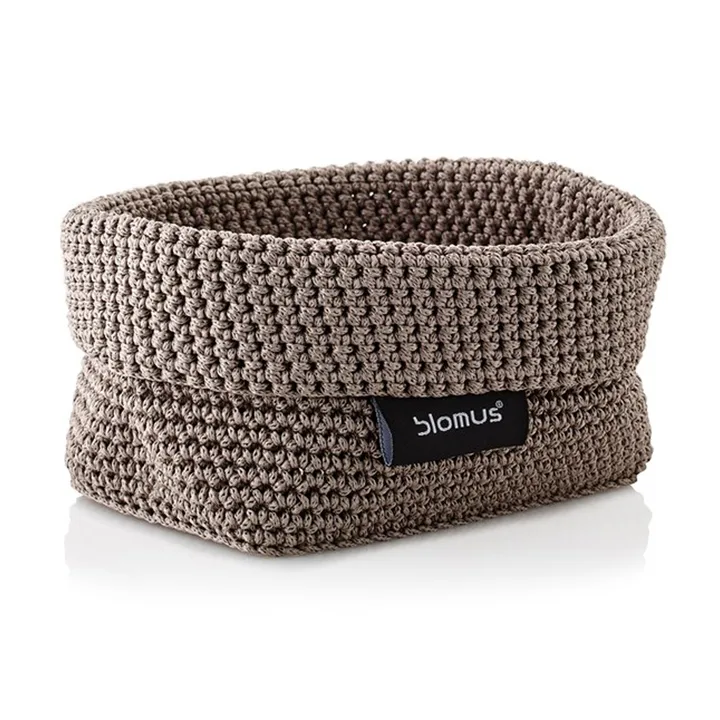 Tela textilkorg M 10x15 cm - Taupe - blomus