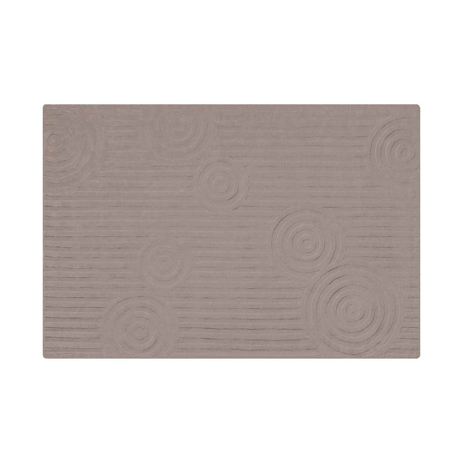 Uzu matta M 160x240 cm, Taupe blomus