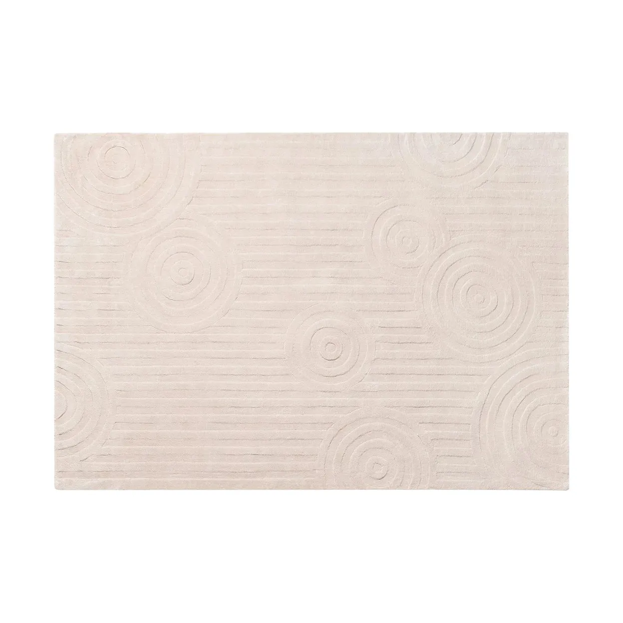 Uzu matta S 140x200 cm, Beige blomus