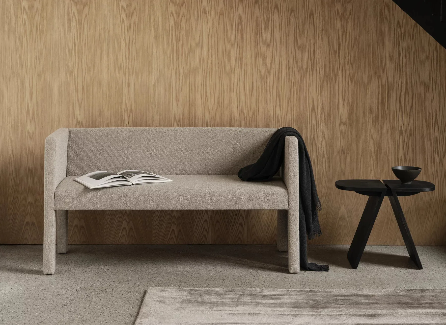 Visca matta M 160x240 cm, Beige blomus