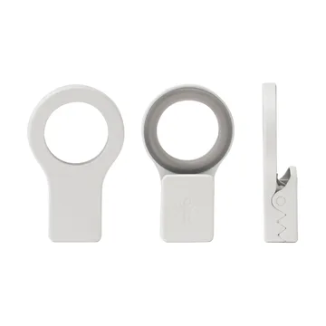 Bosign Loop clips för kökshandduk 2-pack - Vit - Bosign