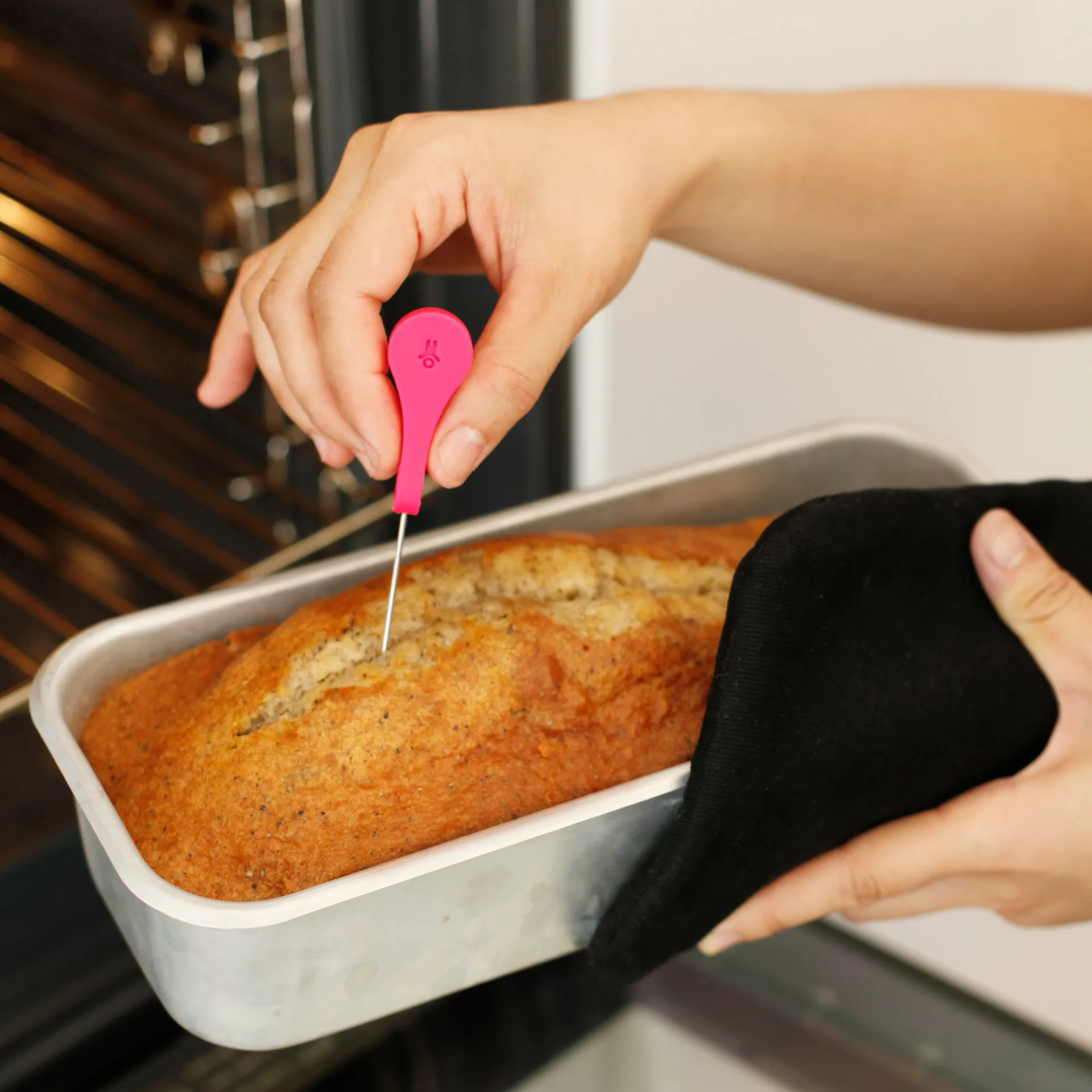 Cake Tester potatissticka självstående, Vit Bosign