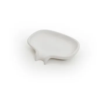 Soap Saver Flow tvålfat med avrinningspip betong - Vit - Bosign