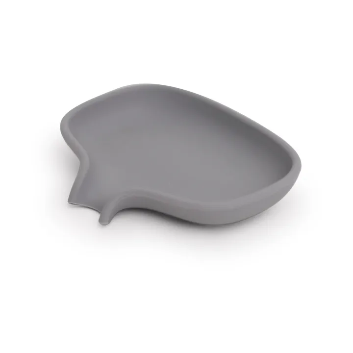 Soap Saver Flow tvålfat med avrinningspip small - Grå - Bosign