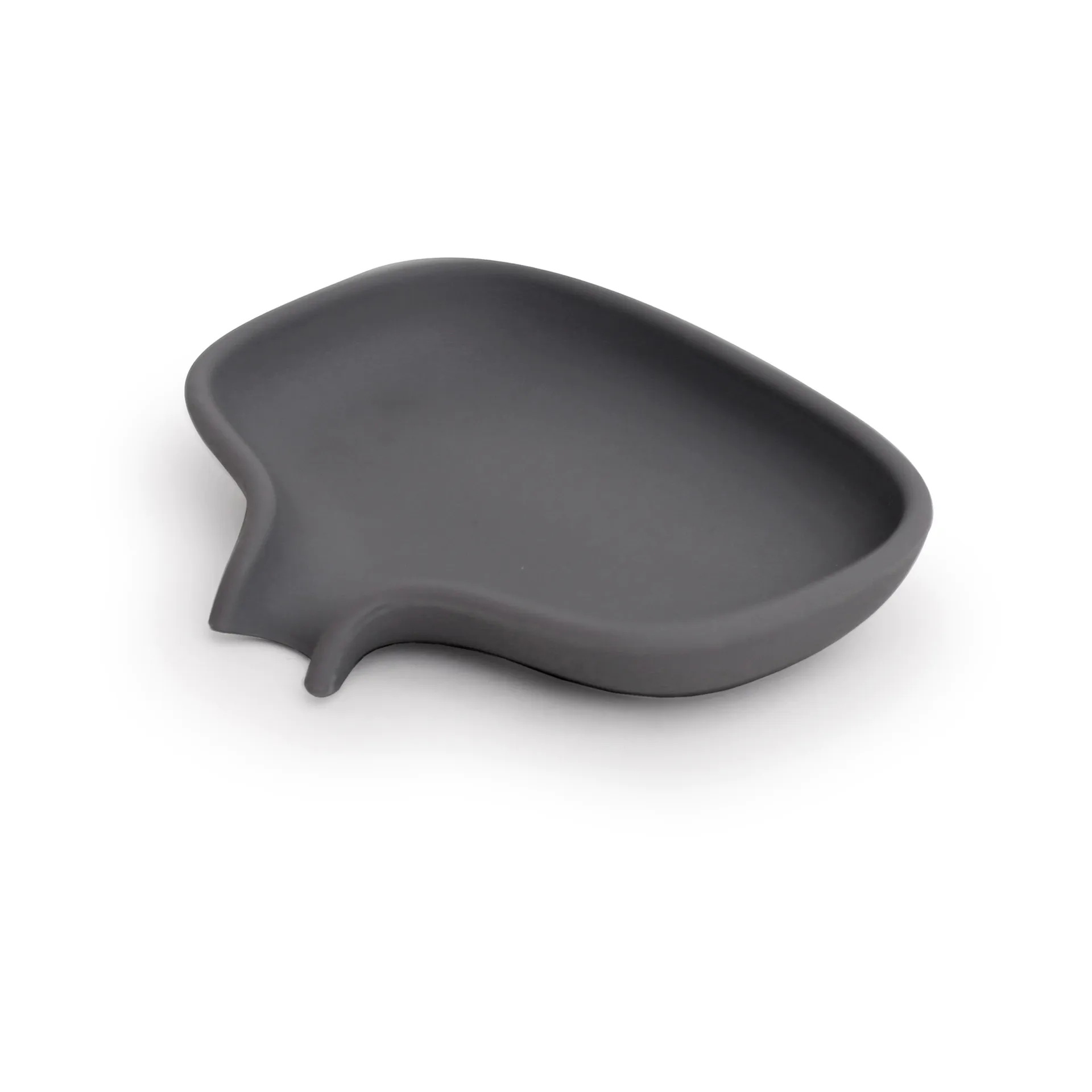 Soap Saver Flow tvålfat med avrinningspip small, Grafitgrå Bosign