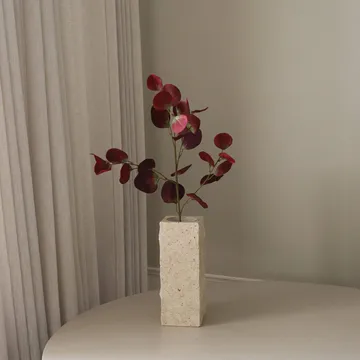 Eukalyptus konstgjord kvist - Burgundy, 84 cm - Botané