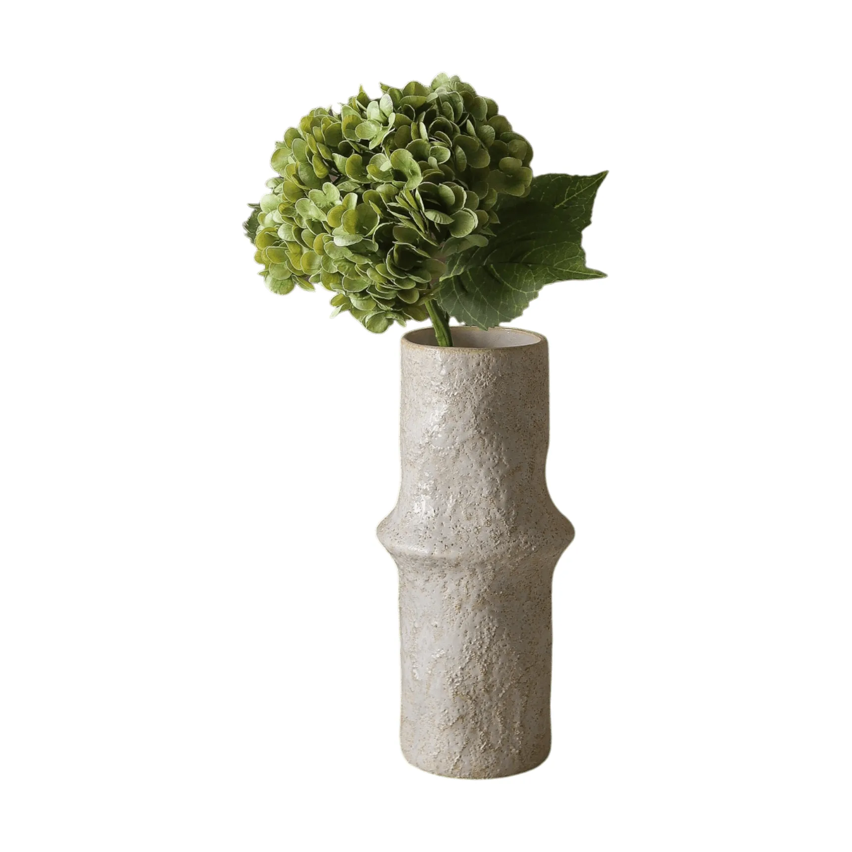 Hortensia konstgjord blomma, Moss green, 51 cm, 1 st Botané