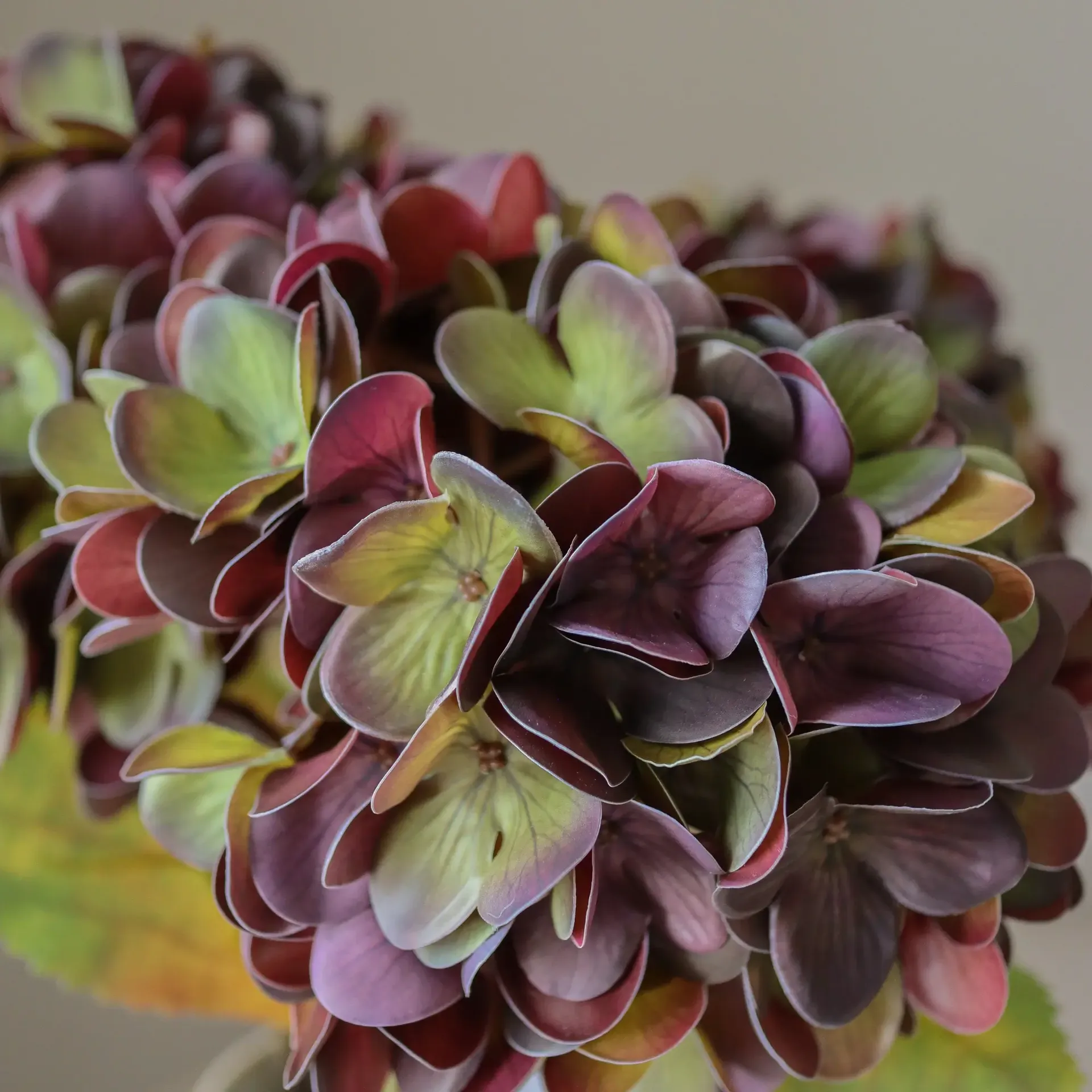 Hortensia konstgjord blomma, Muted purple, 60 cm, 1 st Botané