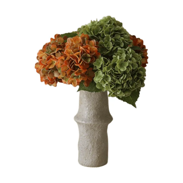 Hortensia konstgjord bukett - Copper, 60 cm, 7 st - Botané