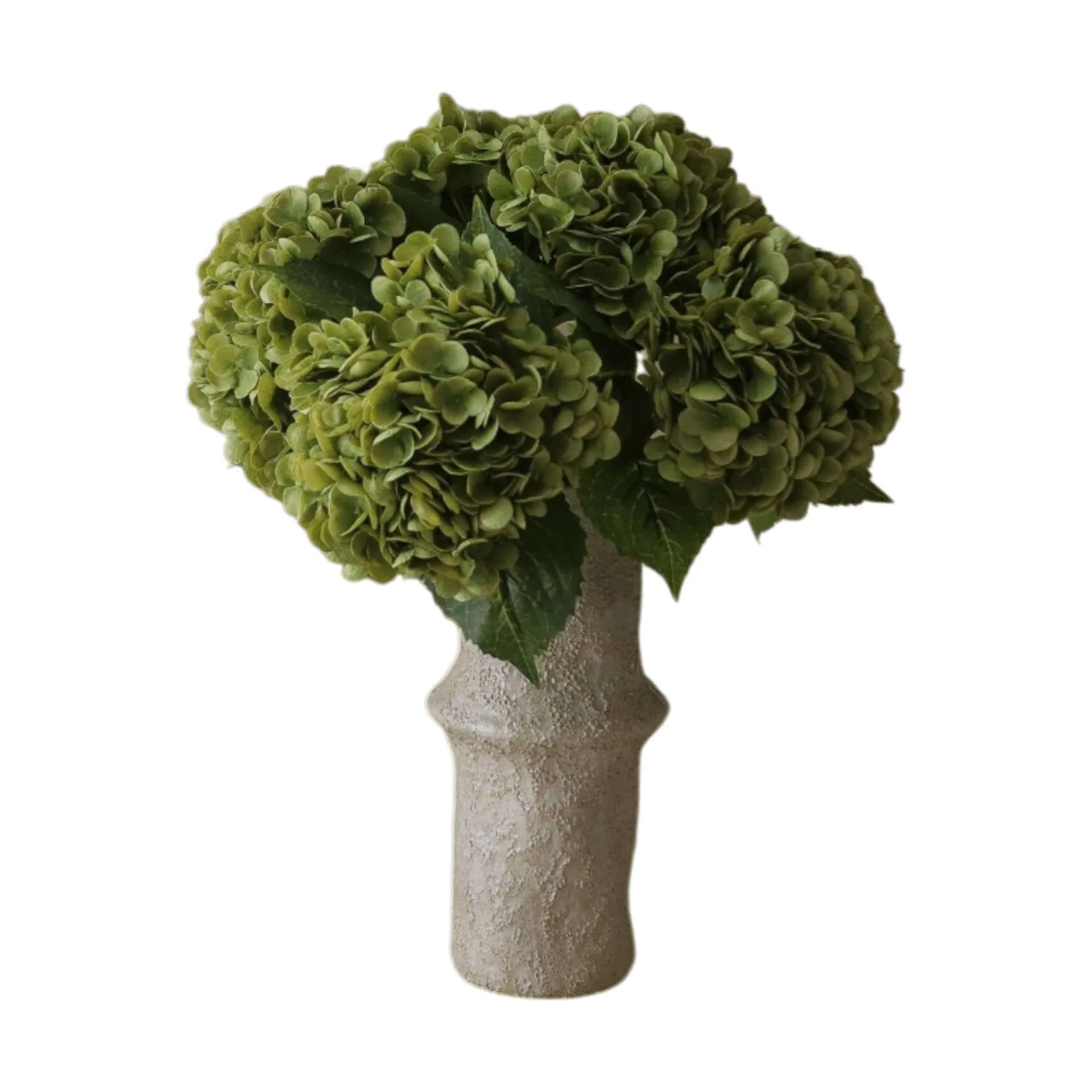 Hortensia konstgjord bukett, Moss green, 51 cm, 6 st Botané