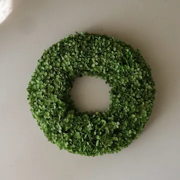 Hortensia Wreath blomkrans - Green, Ø40 cm - Botané