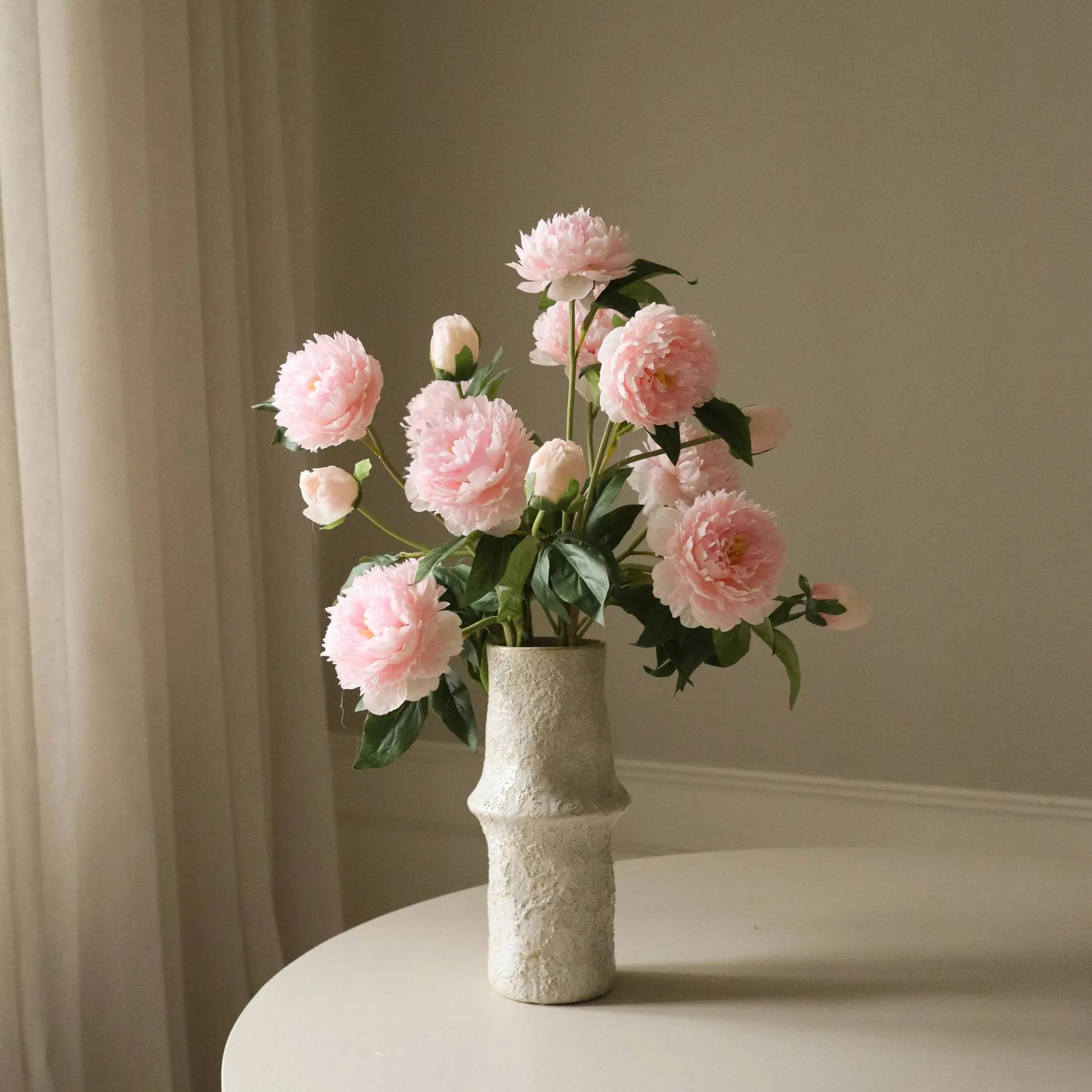 Pioner konstgjord bukett, Medium, rosa 5 st Botané
