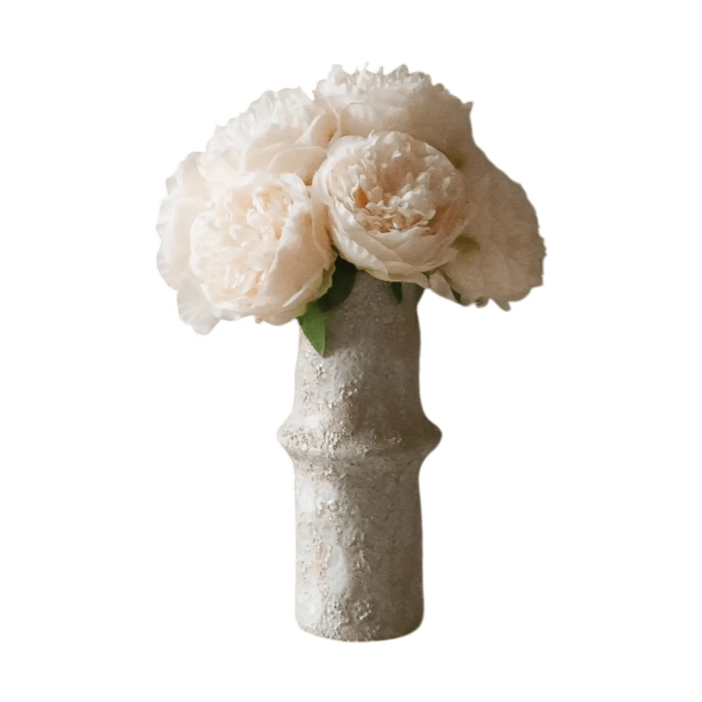 Pioner konstgjord bukett, Mini, cream 10 st Botané
