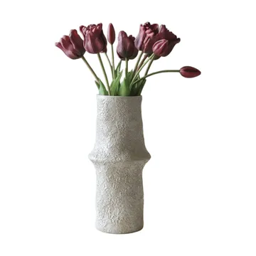 Tulpaner triumph konstgjord bukett - Lila, 10 st - Botané