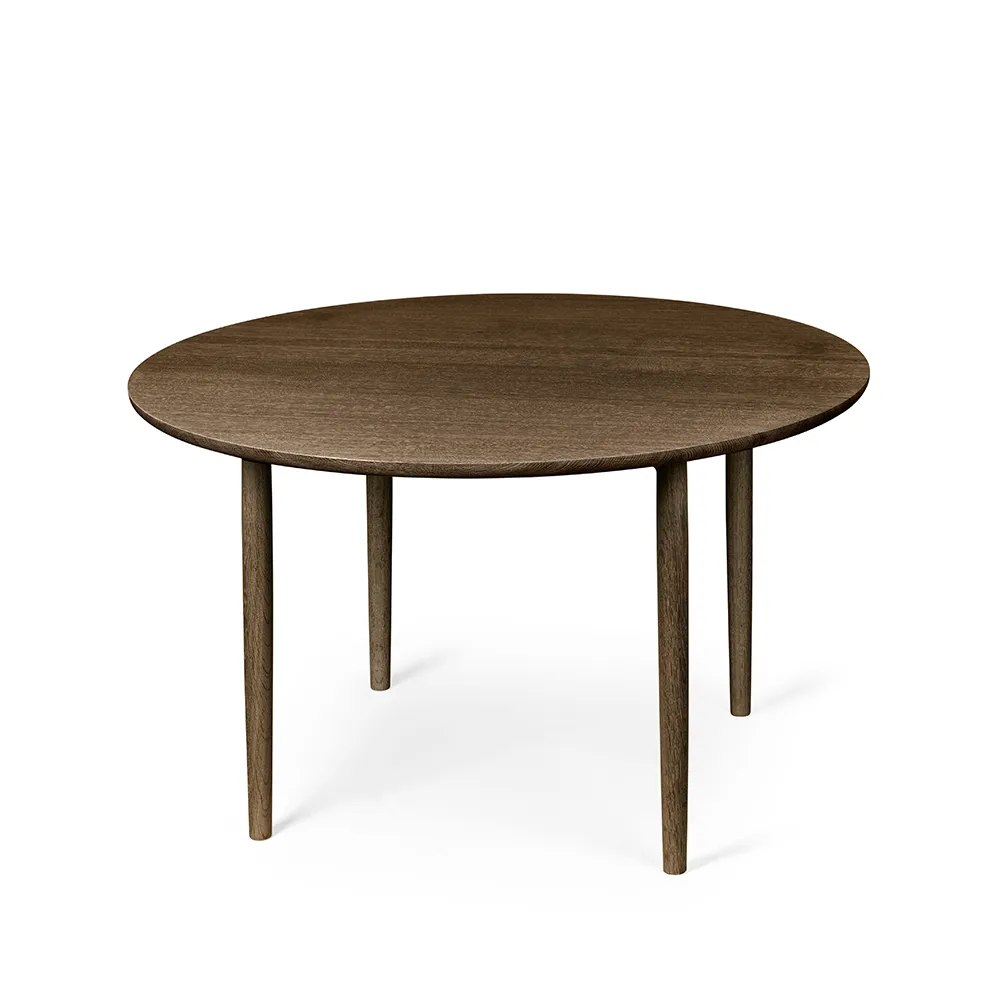 Arv matbord Ø120 cm, Ek rökolja Brdr. Krüger
