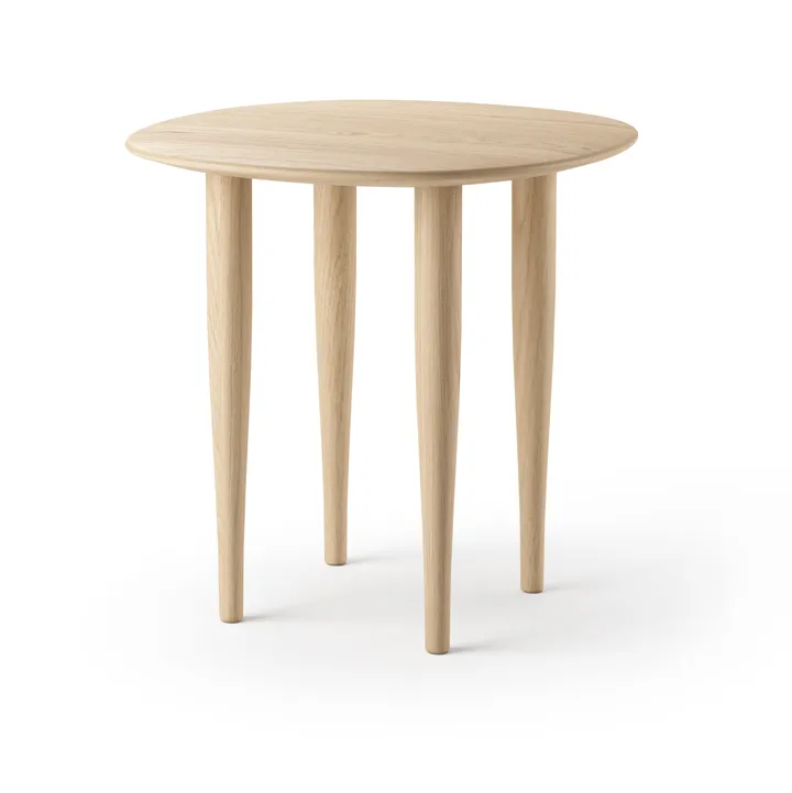 Jari sidobord Ø45 cm - Oljad ek - Brdr. Krüger