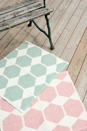 Anna matta stor aqua (turkos) - 150 x 200 cm - Brita Sweden