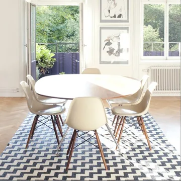 Gunnel matta stor svart - 150 x 200 cm - Brita Sweden