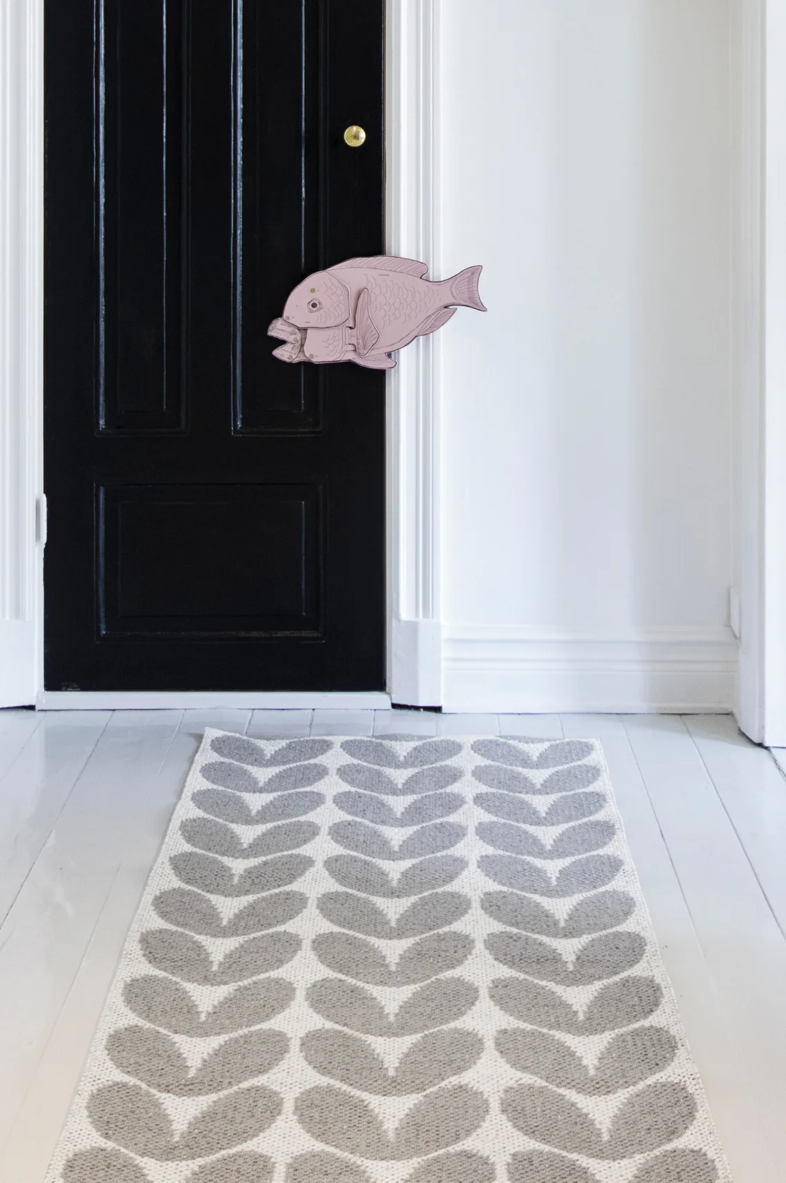 Karin matta concrete (grå), 70x100 cm Brita Sweden