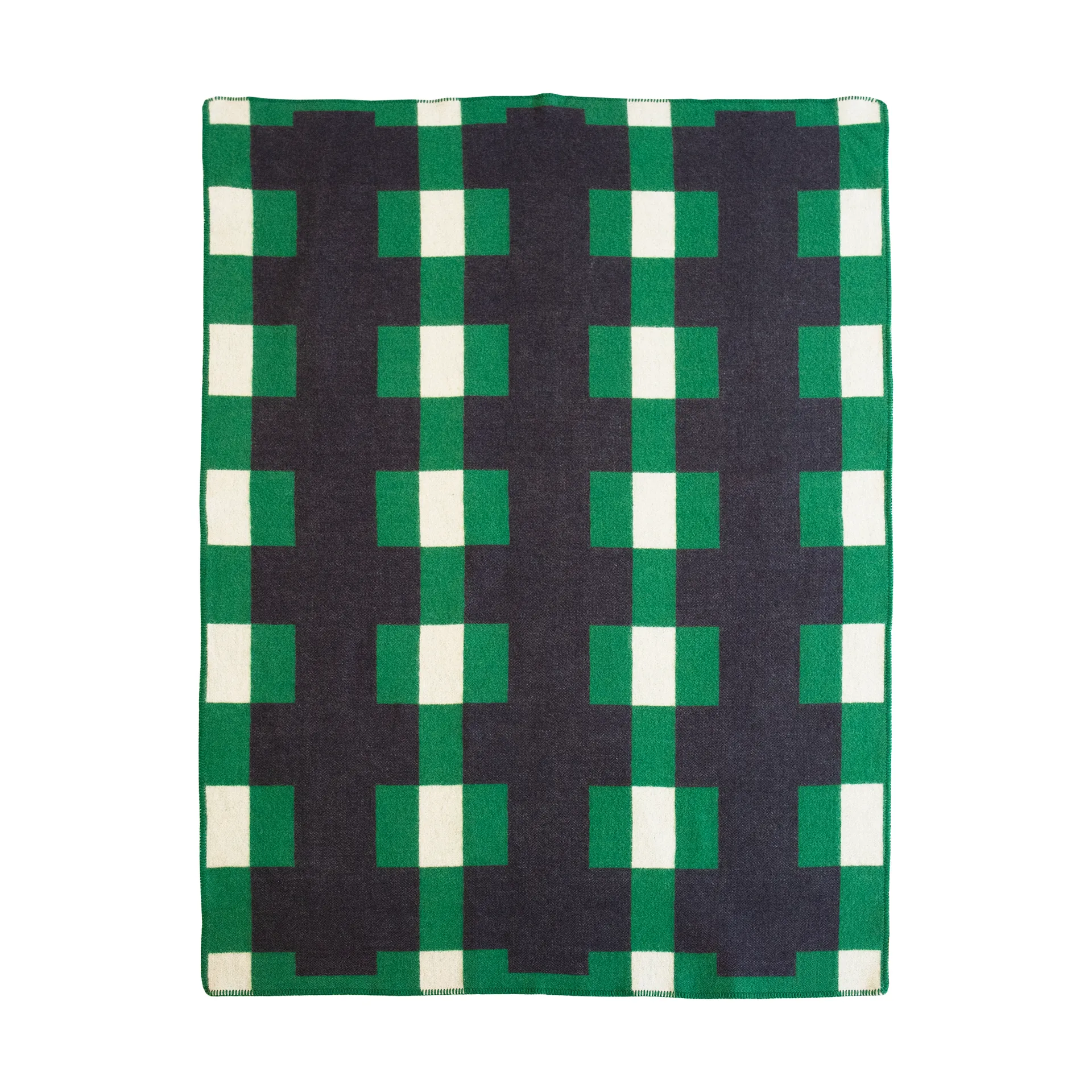Marta filt, Green, 180x130 cm Brita Sweden