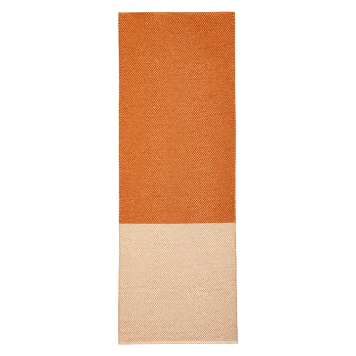 Moor matta cream (cremevit-terrakotta) - 70x200 cm - Brita Sweden