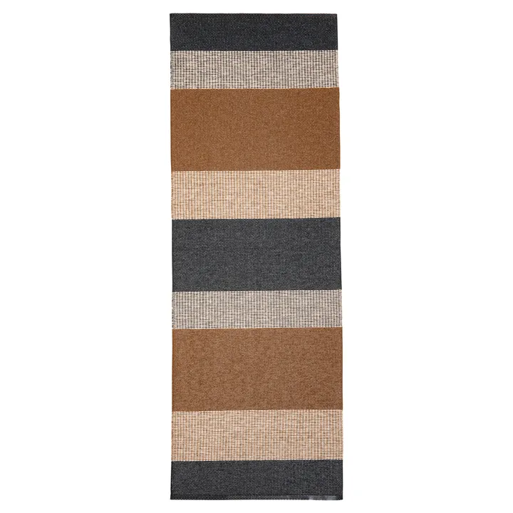 Seasons matta cacao (brun-svart) - 70x200 cm - Brita Sweden