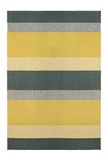 Seasons plastmatta 170x250 cm - Sunny (gul, grön) - Brita Sweden