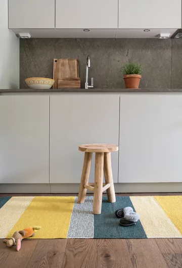 Seasons plastmatta 70x100 cm - sunny (gul, grön) - Brita Sweden