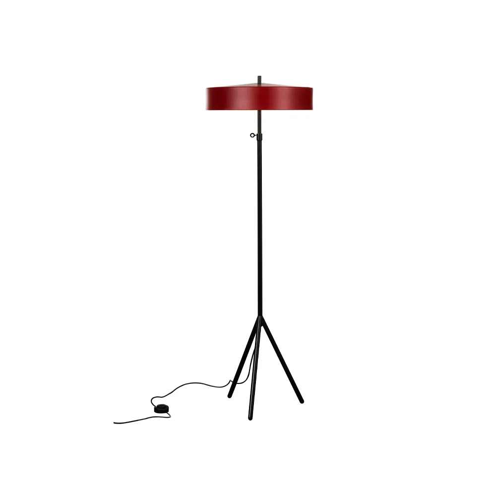 Cymbal golvlampa, röd matt Bsweden