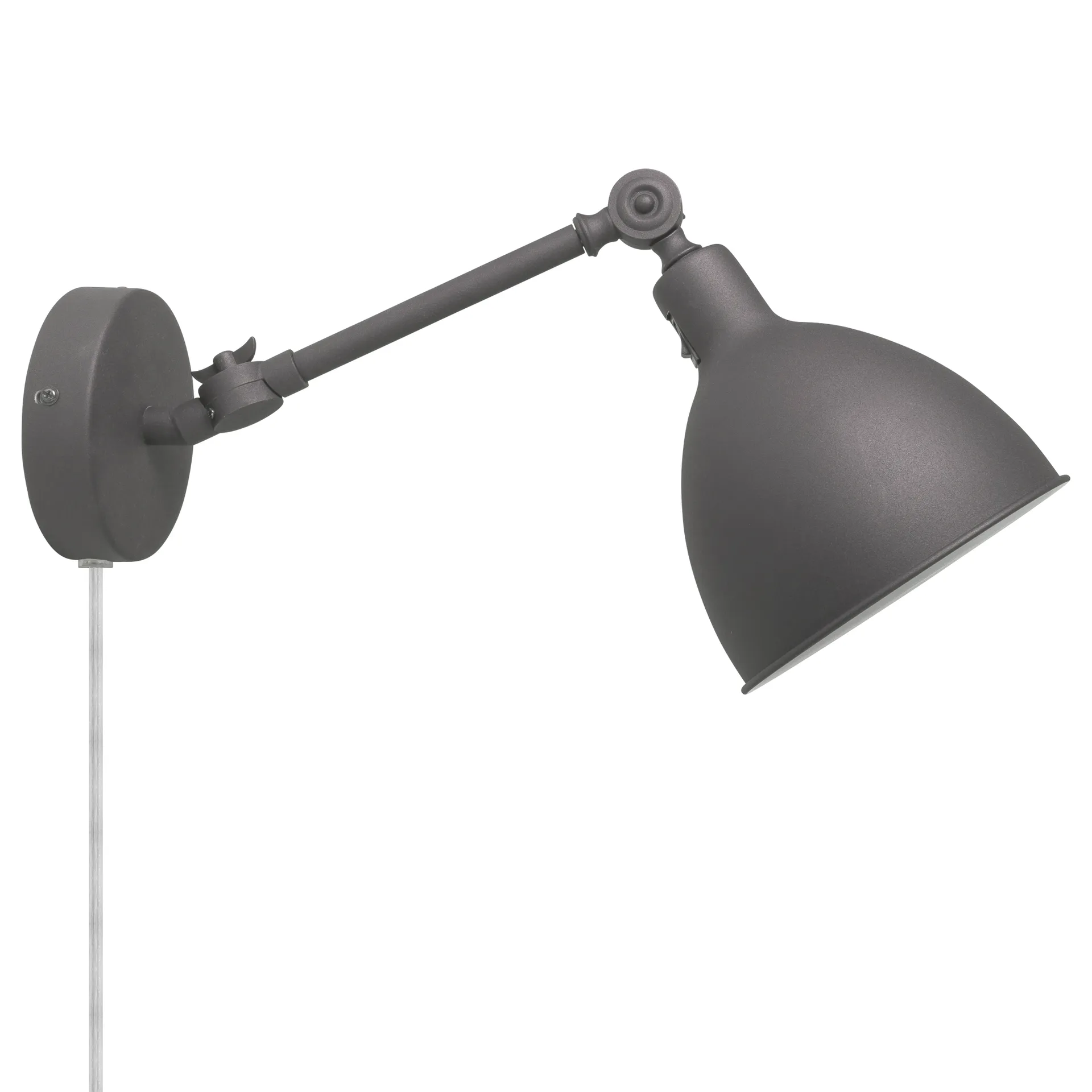 Bazar mini vägglampa, Grå By Rydéns