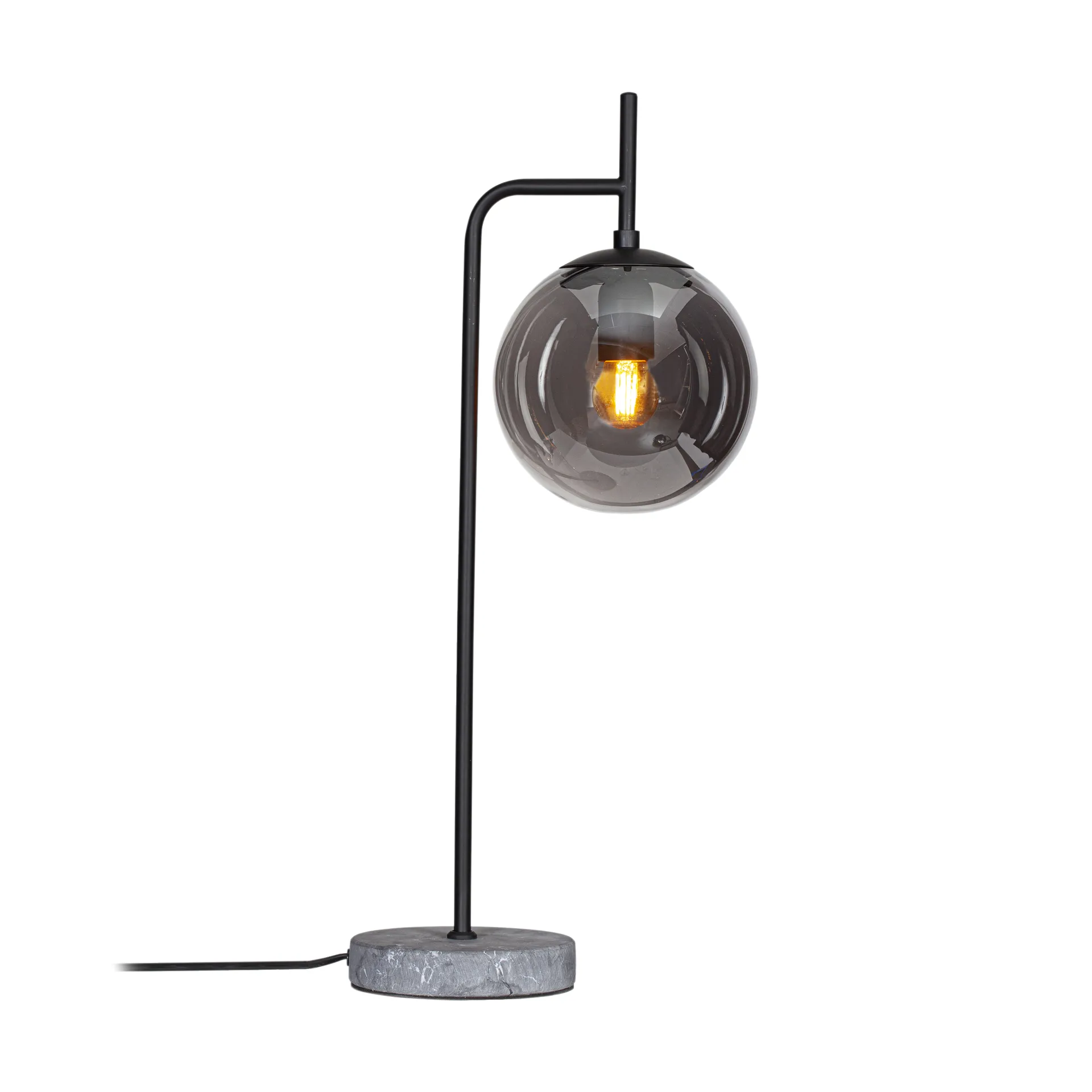 Boyle bordslampa 60 cm, Rökgrå By Rydéns