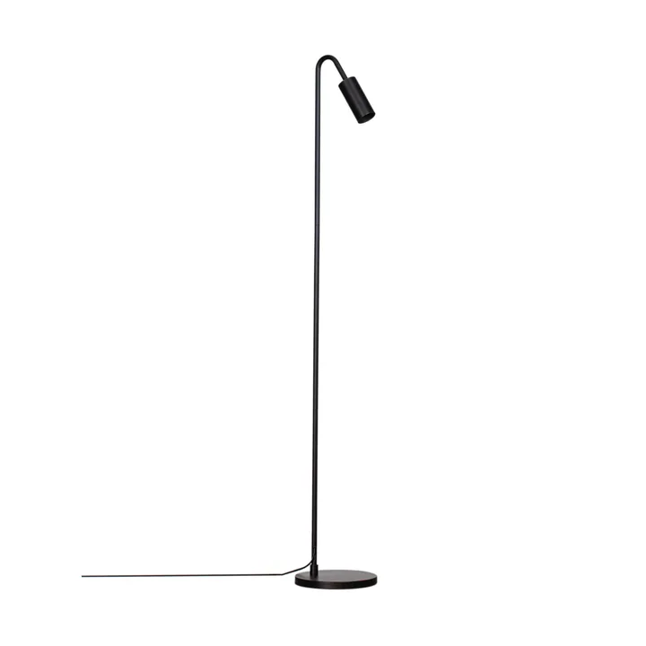 Curve golvlampa 146 cm - Matt svart - By Rydéns