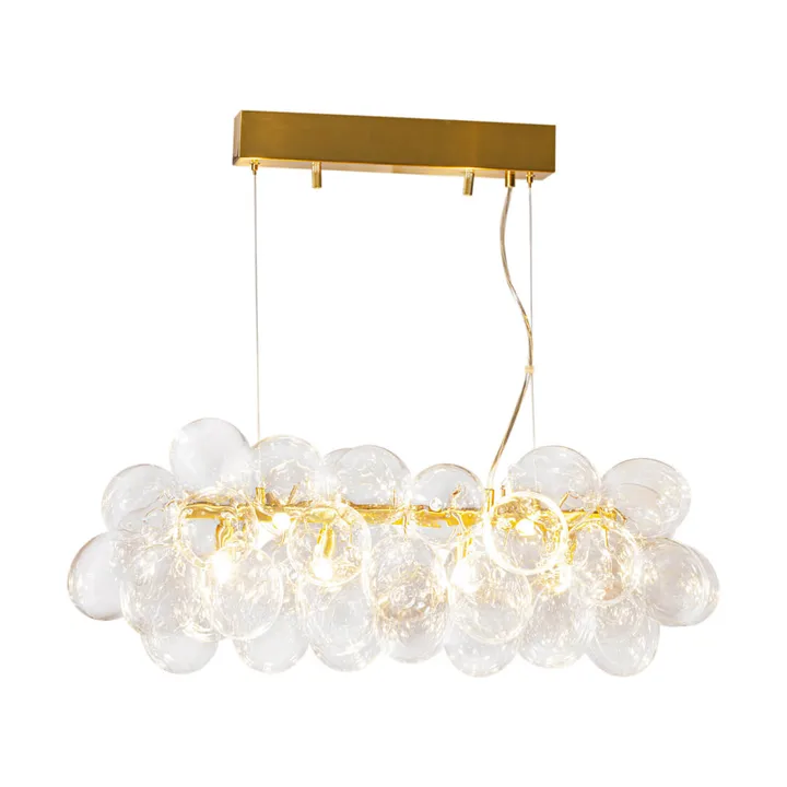Gross Bar taklampa 80 cm - Mässing-klar - By Rydéns