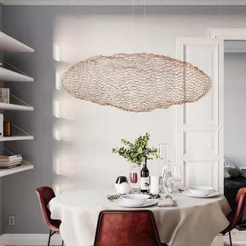 Hayden taklampa - Guldfärgad, 115 cm - By Rydéns