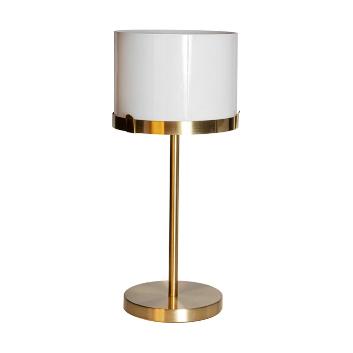 Marcel bordslampa 55 cm - Mässing-vit - By Rydéns