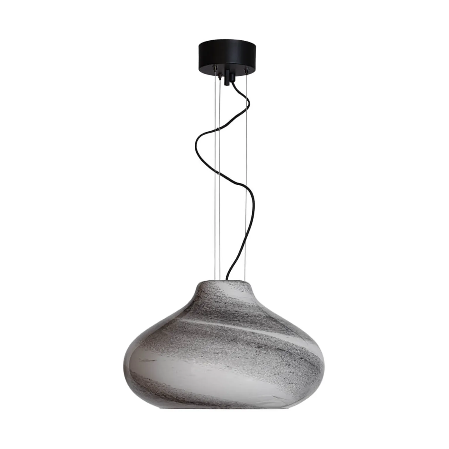 Mira taklampa Ø45 cm, Vitsvart By Rydéns