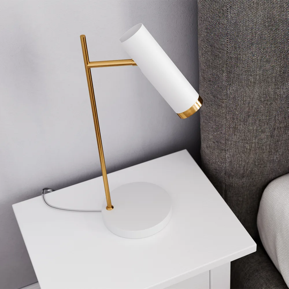Puls bordslampa, vit By Rydéns