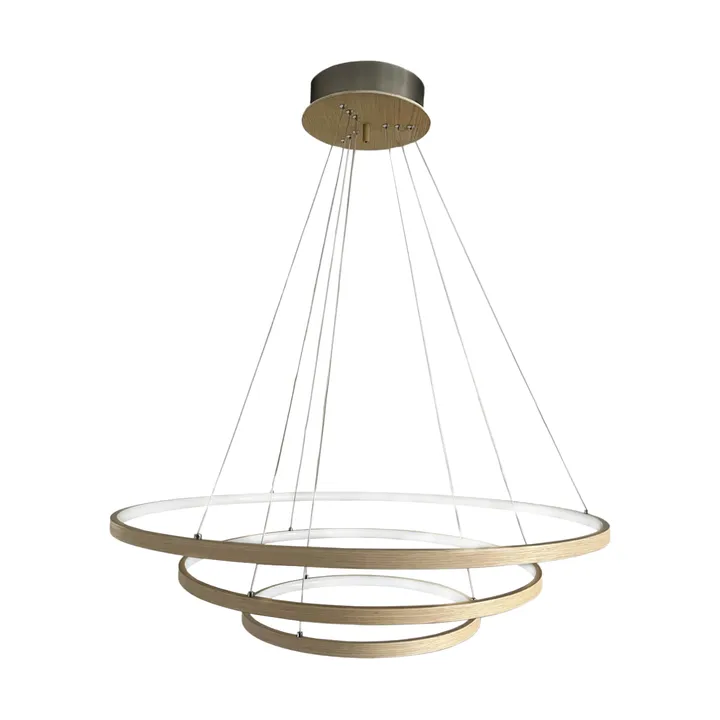 Trione taklampa Ø80 cm - Natur - By Rydéns