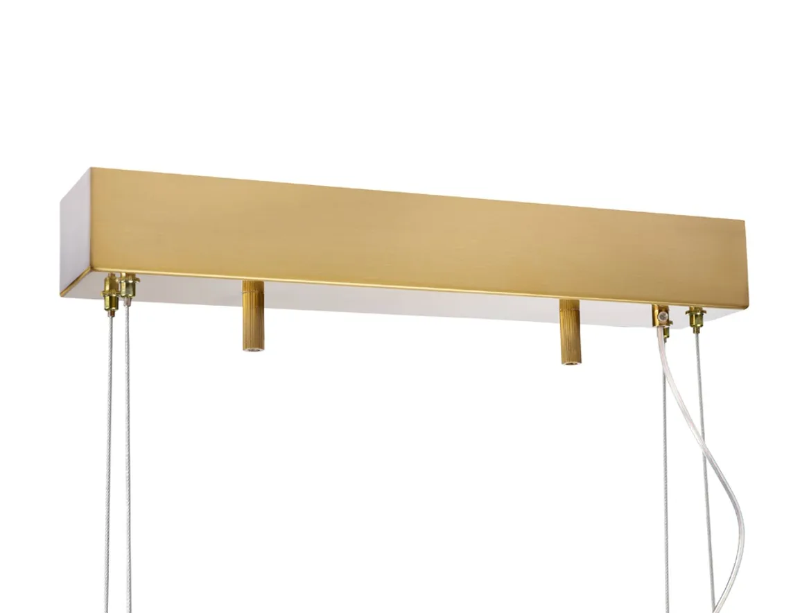 Triumph Bar taklampa 80 cm, Mässing-klar By Rydéns