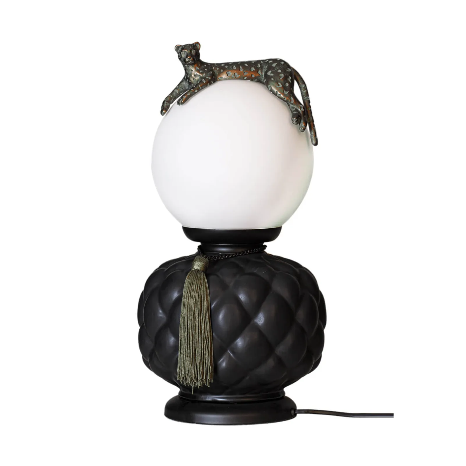 Viva La Diva bordslampa 45 cm, Svart-matt vit By Rydéns
