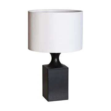Woody bordslampa 41 cm - Svart-vit - By Rydéns
