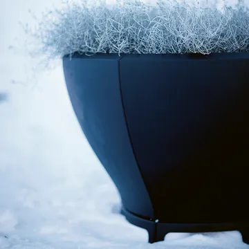 Blom växtkärl - Svart, vid - Byarums bruk